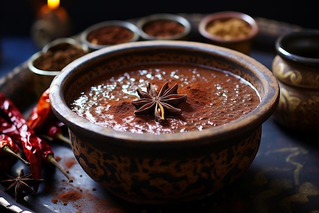 Mexican Hot Chocolate with Cinnamon and Chili