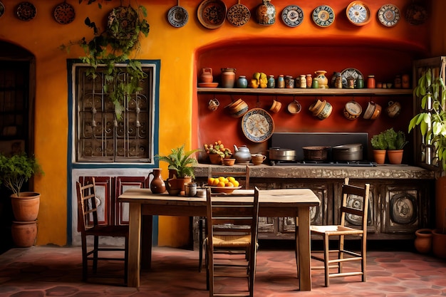 Photo mexican kitchen
