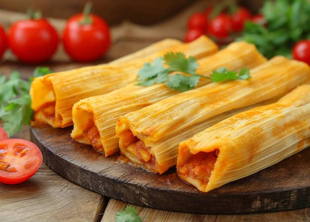 멕시코의 국가 음식인 타말레 (Tamales)