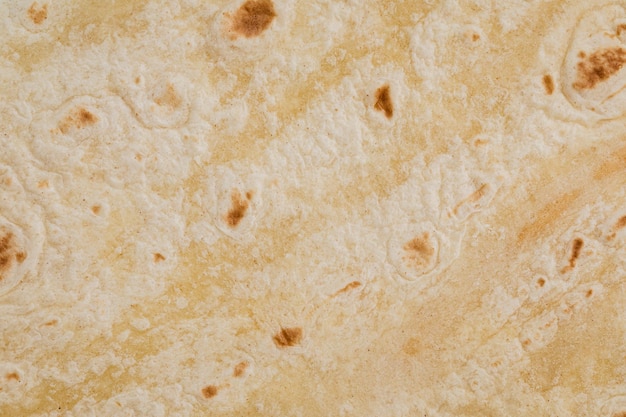 Mexican plain wheat tortilla wraps texture background