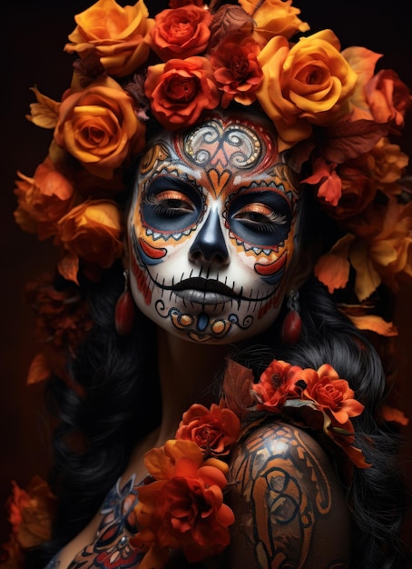 Mexican Poetry Illustration on Dia de los Muertos