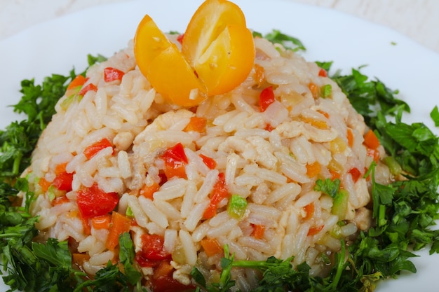 Photo mexican rice