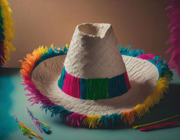 a Mexican sombrero