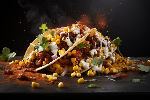 Mexican Street Corn Taco