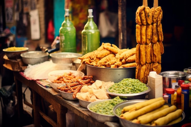 Mexican Street Food Delights Stock Pictures