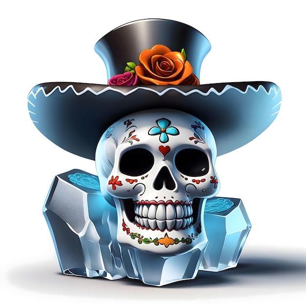 mexican sugar skull