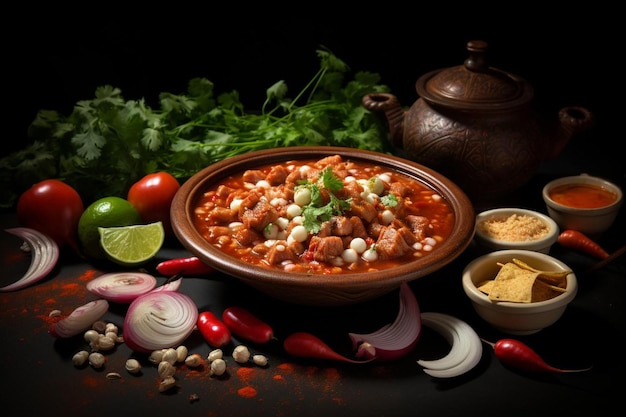 Mexican Tradition Pozole Celebration