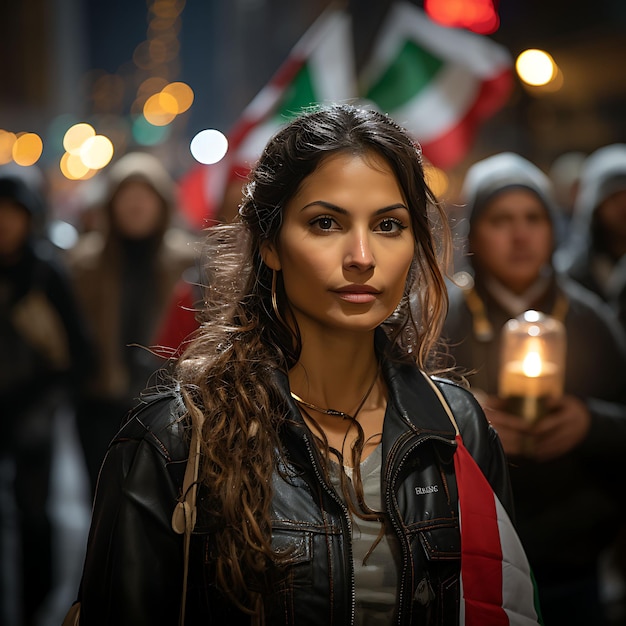 Mexicans Celebrating Their National Independence Day with Flags Pride and Cultural Traditions