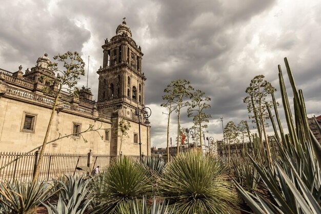 Mexico City Metropolitan Cathedral exterior details, Mexico