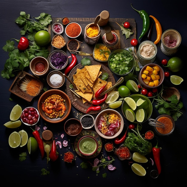 メキシコ料理メニュー