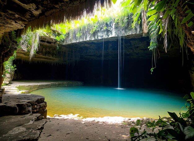 Mexico IkKil Cenote