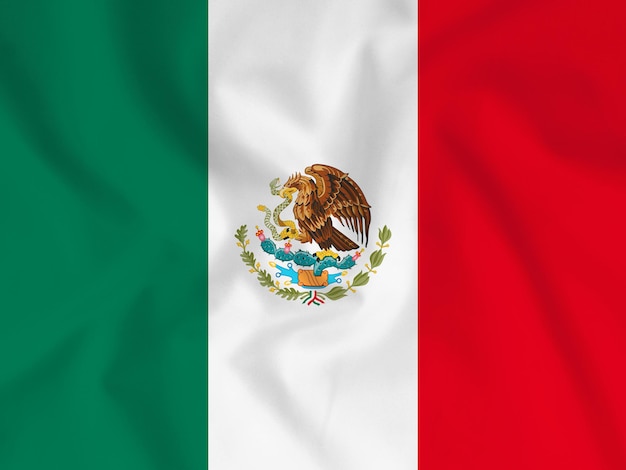 Mexico landelijke vlag landschap achtergrond