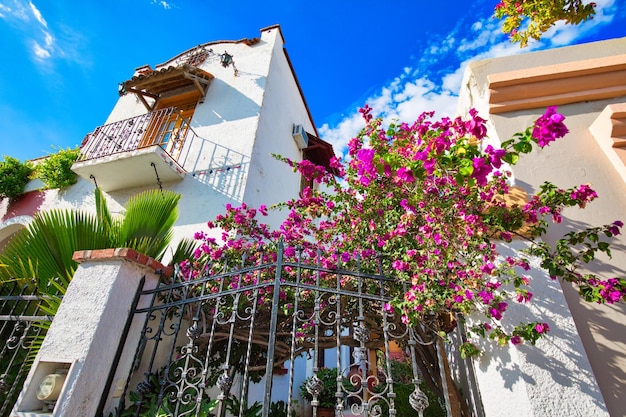 Mexico Mazatlan Kleurrijke oude stadsstraten in het historische stadscentrum