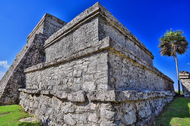 Mexico pyramids mayan ancient city, landscape pre-columbian america chicenica maya