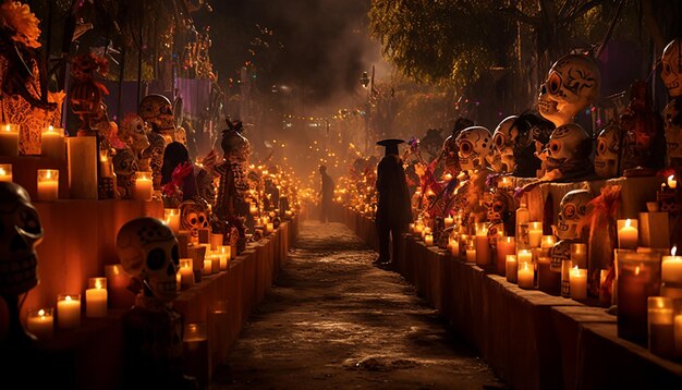 Mexico's Dag van de Doden Mexico viert de Dag van de Doden elk jaar op 1 en 2 november