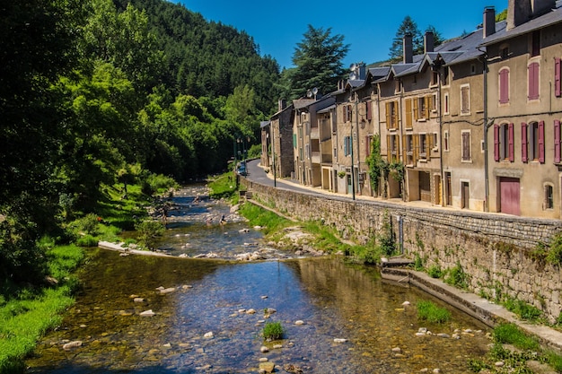 meyrueis in lozere in france