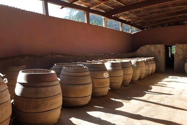 Foto distilleria di mezcal