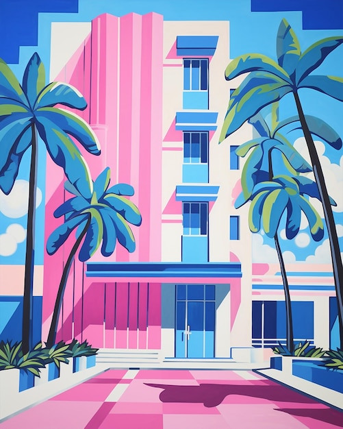 Ralph Lauren, Miami Beach  Art deco architecture, Beach art, Miami beach