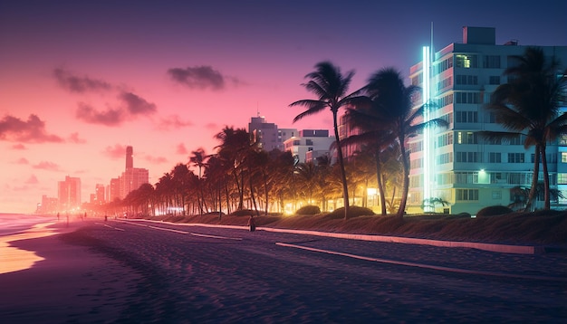 Miami beach district in 2023