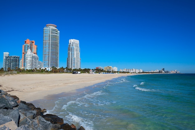 Miami beach in florida, stati uniti