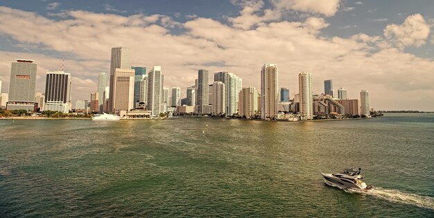 Miami skyline wolkenkrabber