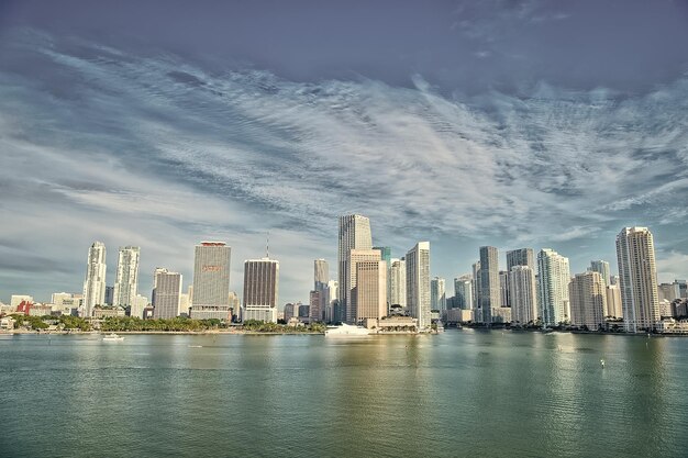 Miami skyline wolkenkrabber