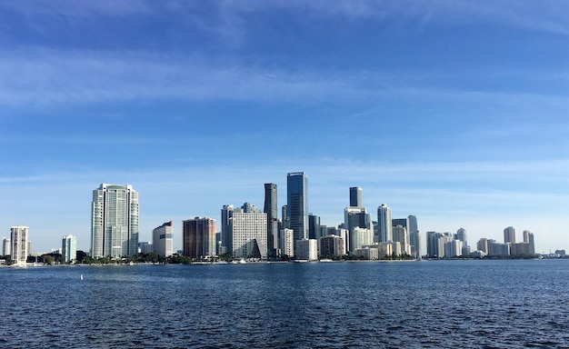 Photo miami skyline