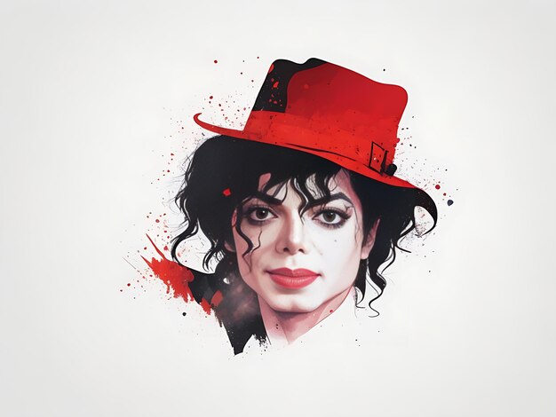 Michael Jackson Heat Painting Image