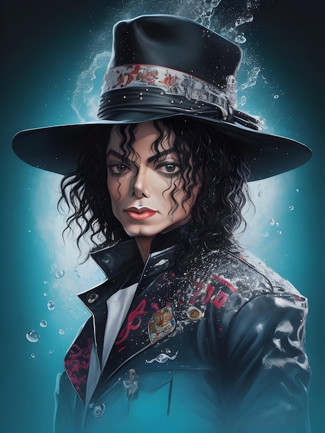 Michael Jackson Hydrodip Style generated by Ai