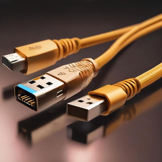 Photo mico usb cable