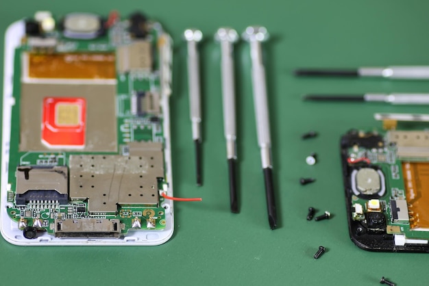 Micro reparatie telefoonchip