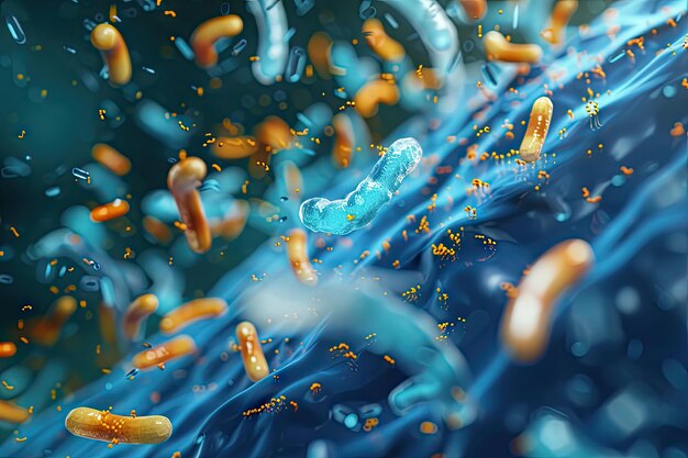 写真 マイクロバイオムとプロバイオティックが人間の免疫システムに与える影響