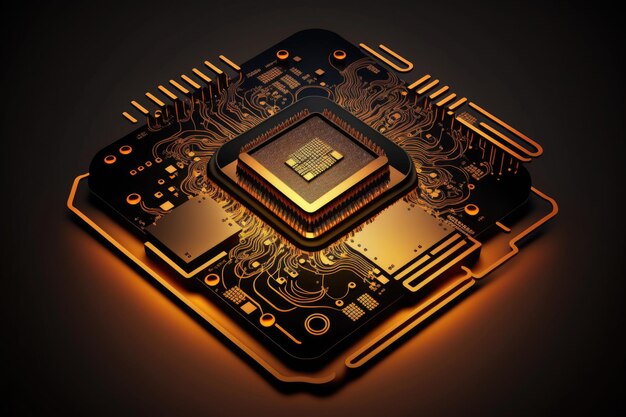 Microchip processor background network and technology