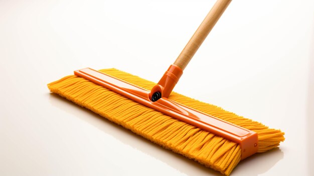 Microfiber Wet Dry Mop on white background