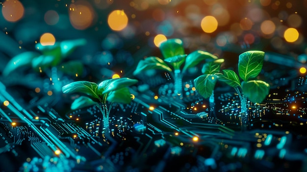 microgreen and micro technology computers