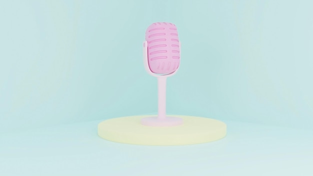 microphone 3d