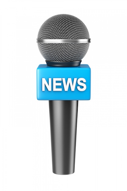 Microphone News Isolated