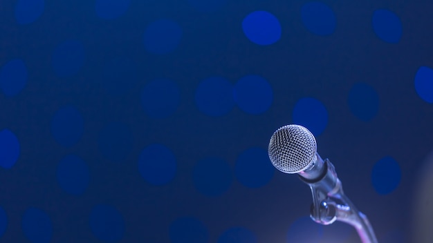 Photo microphone in seminar room