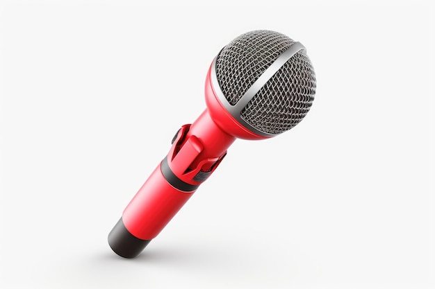 Microphone with Speech Bubble