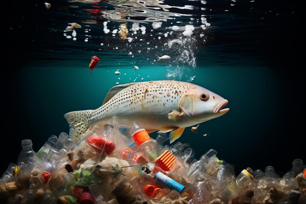 マイクロプラスチック 水生生息地の汚染