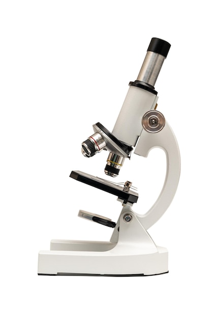写真 白い背景に分離された ⁇ 微鏡