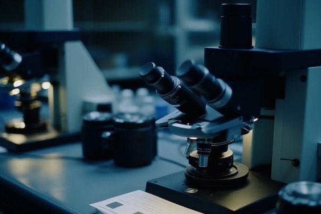 A microscope with a label that says'the word'on it '