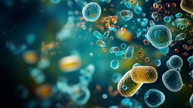 Microscopic Marvels Bacterial World