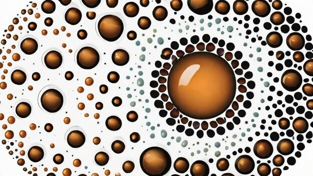 Foto il mondo microscopico delle cellule