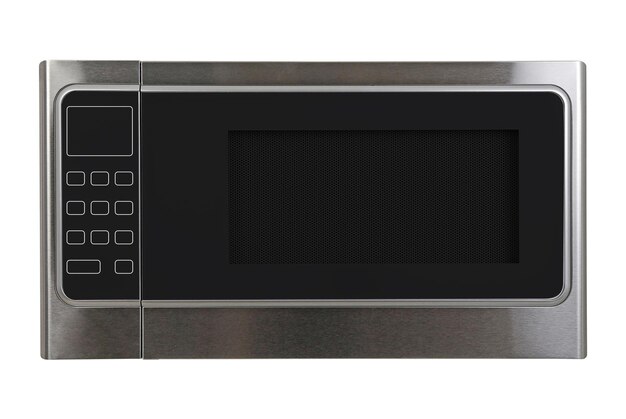 Photo a microwave oven isolated on white background