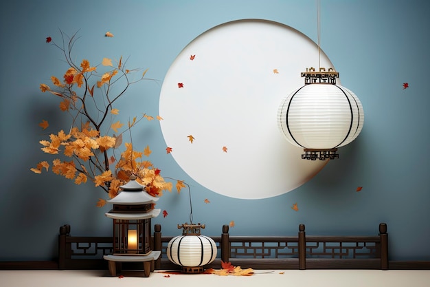 Mid Autumn Festival Background