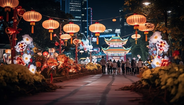 Mid autumn festival photography Creative festival photoshoot