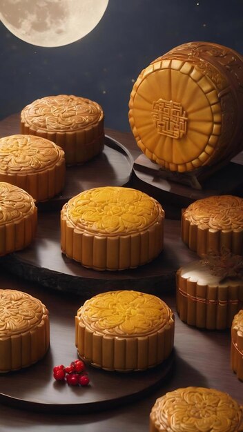 Mid autumn moon cake