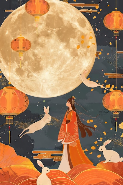 midautumn festival celebration background