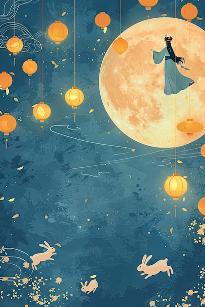 midautumn festival celebration background